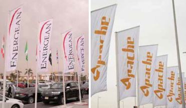 EXHIBITION HALLS FLAGS