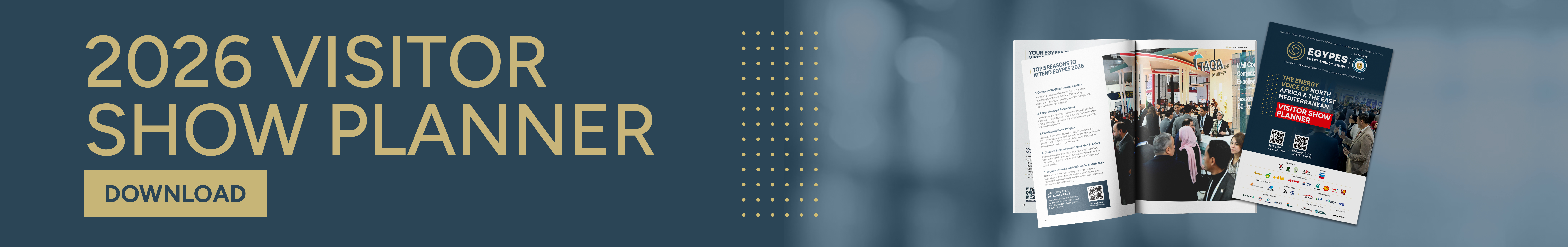 Visitor Planner Download Banner EGYPES2026